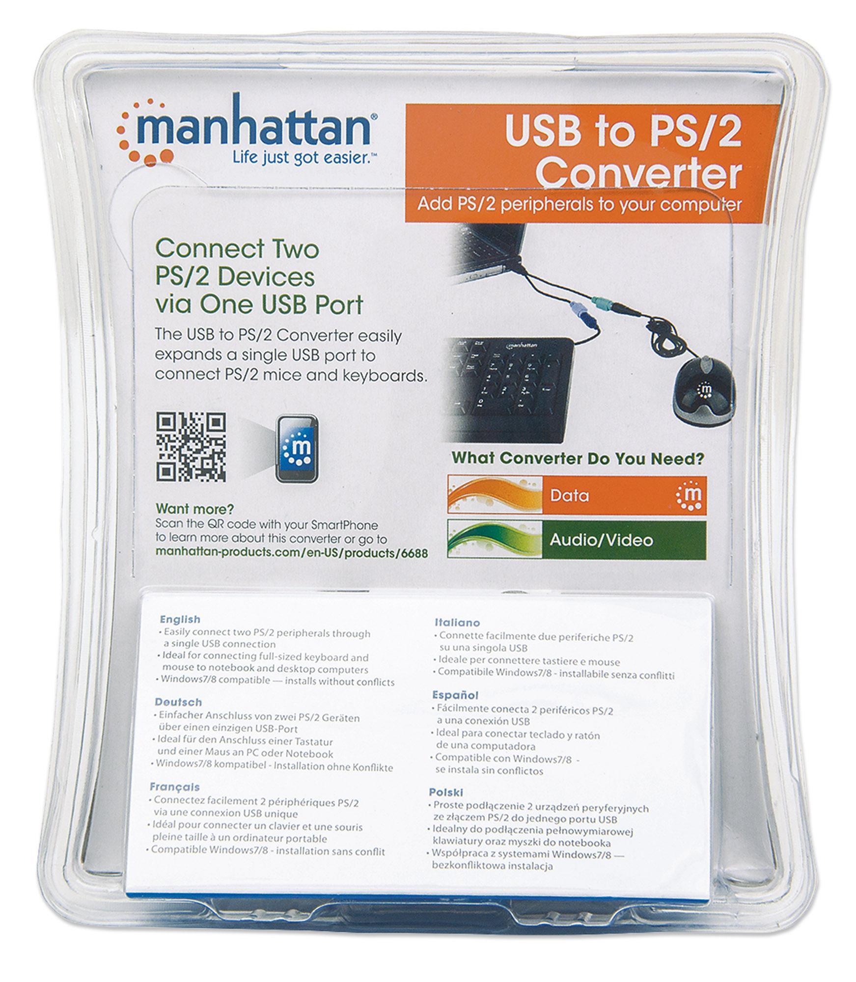 Adattatore USB Dual PS/2 MANHATTAN - immagine 7