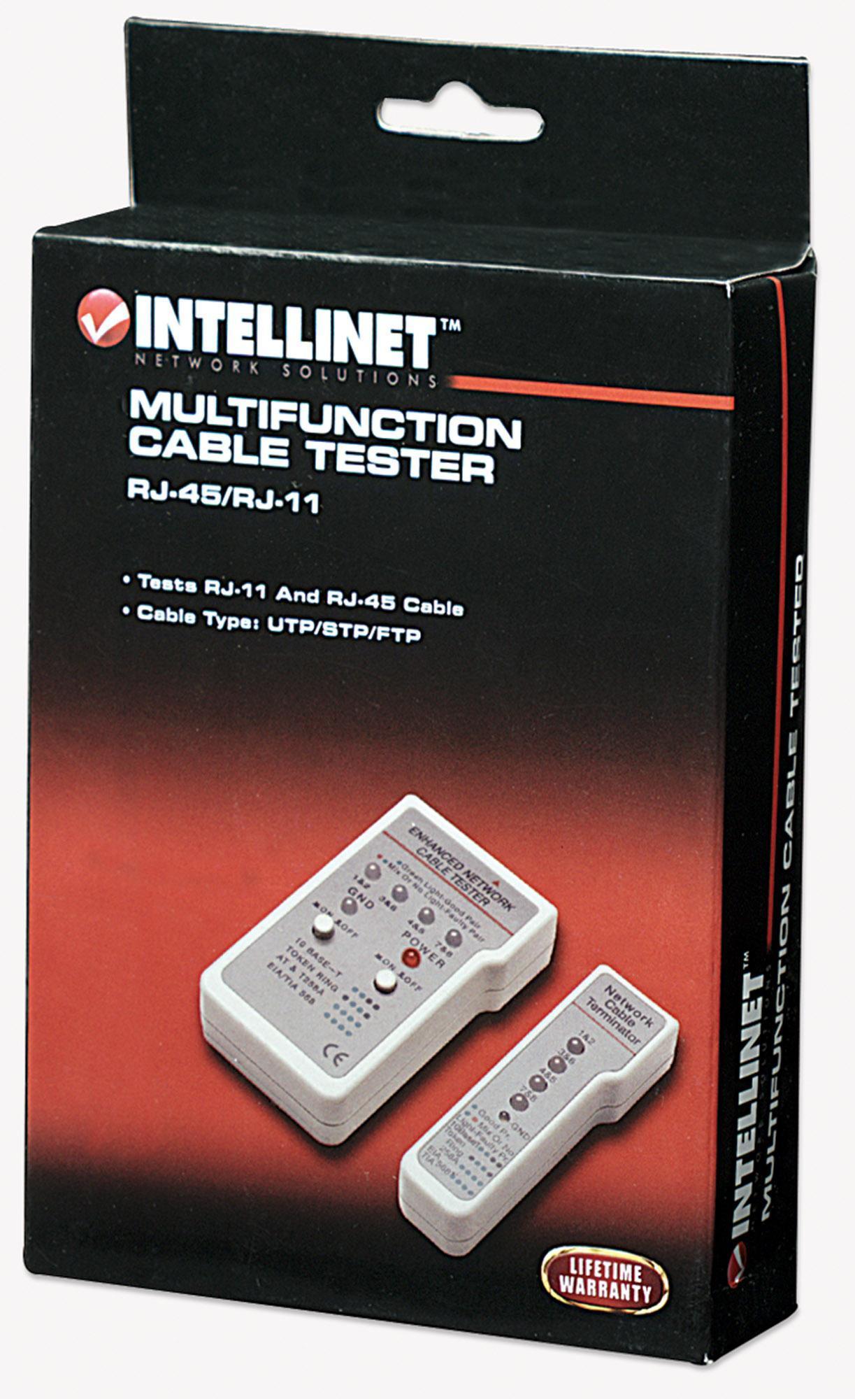 Tester Cavi Rete RJ45/RJ11: Funzionale e Versatile INTELLINET - immagine 7