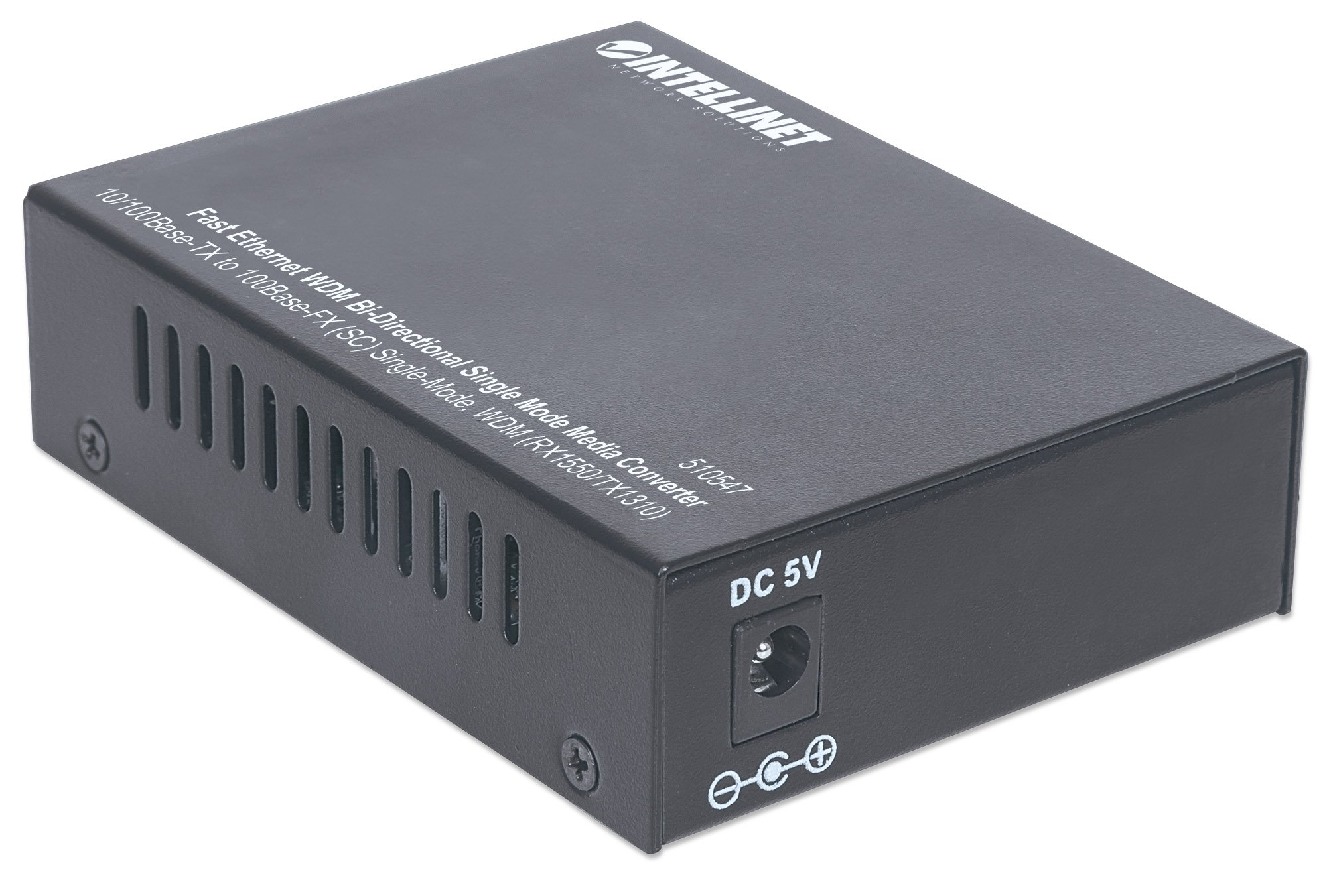 Convertitore per Supporti WDM RX1550/TX1310 Fast Ethernet Fibra INTELLINET - immagine 7