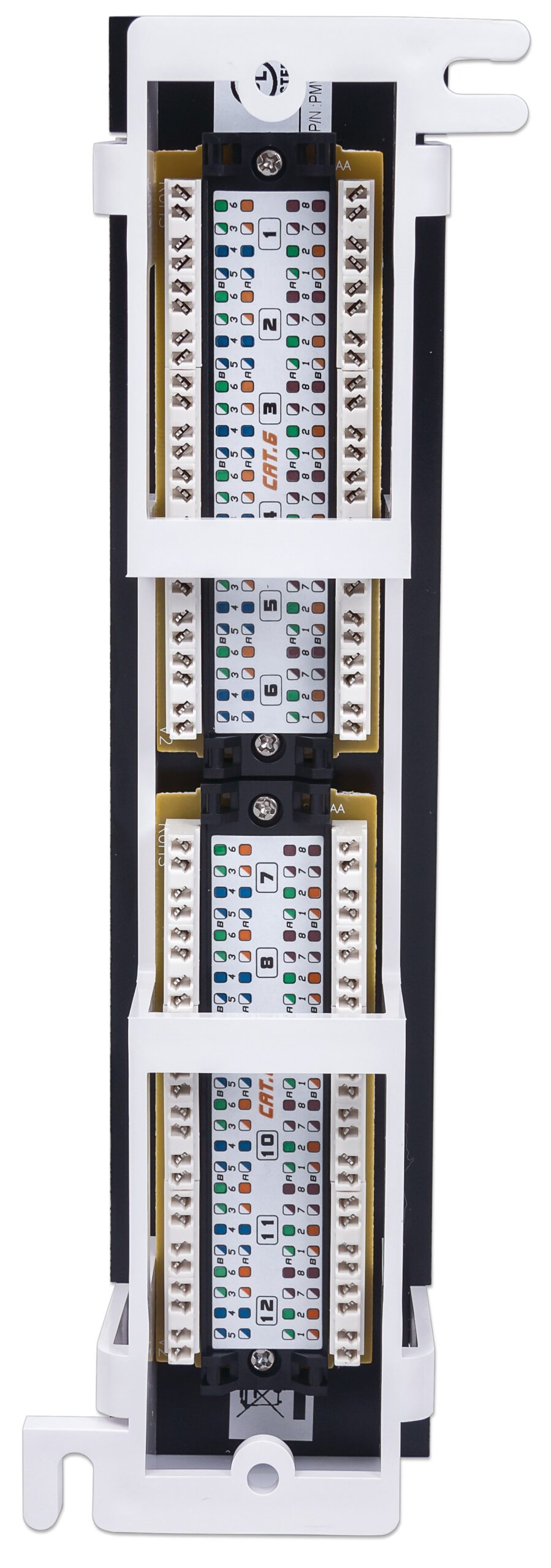 Pannello Patch Cat6 da 12 Porte: Pratico e Facile da Installare INTELLINET - immagine 7