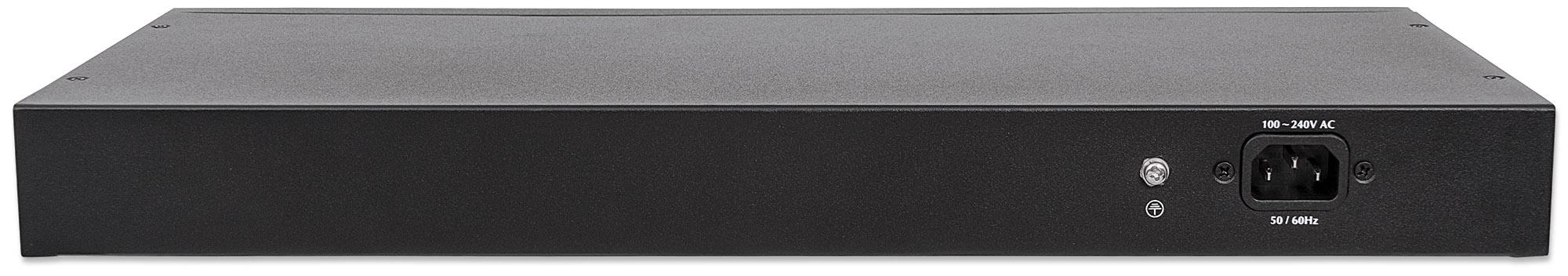 Switch 24 porte Web-Managed Gigabit Ethernet con 2 porte SFP INTELLINET - immagine 7