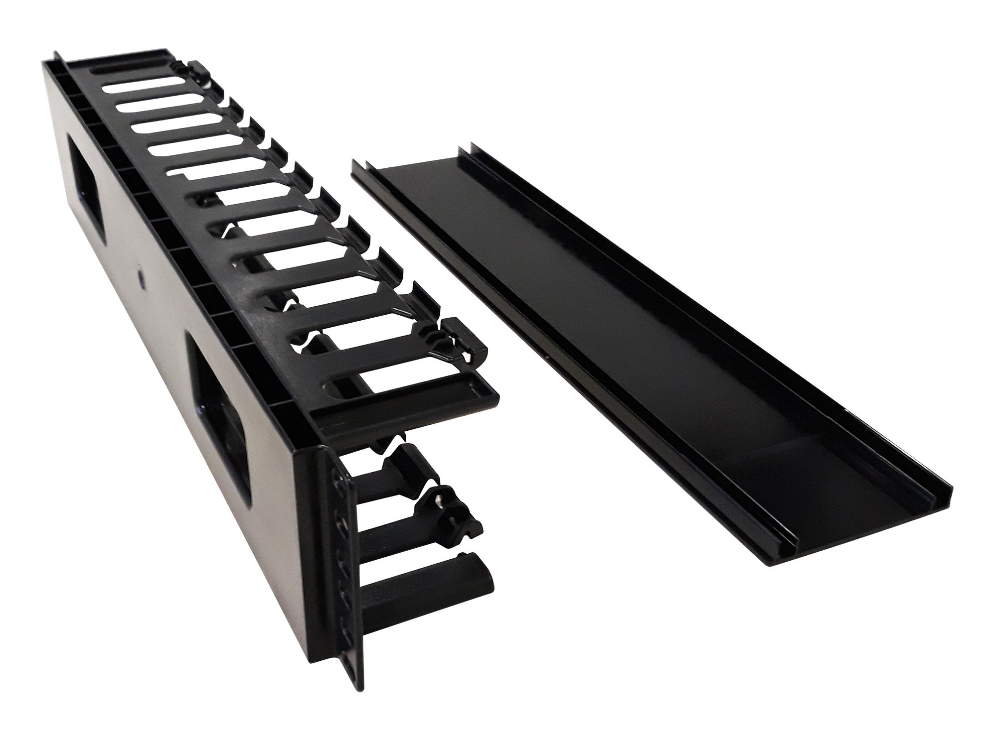 Pannello Passacavi 19'' 2U Coperchiato INTELLINET - immagine 7