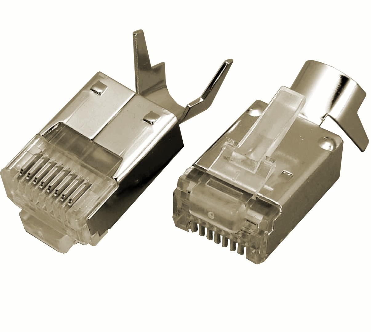 Plug Cat. 5/6 STP: Guida e Copriconnettore INTELLINET - immagine 7