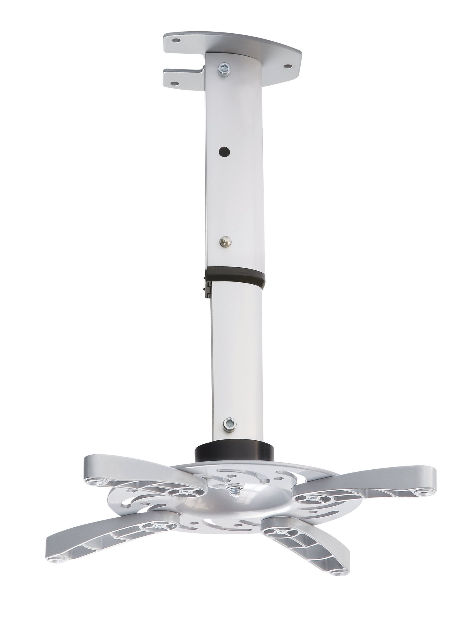 Supporto a Soffitto per Proiettori Estensione 30-37 cm Silver TECHLY - immagine 6