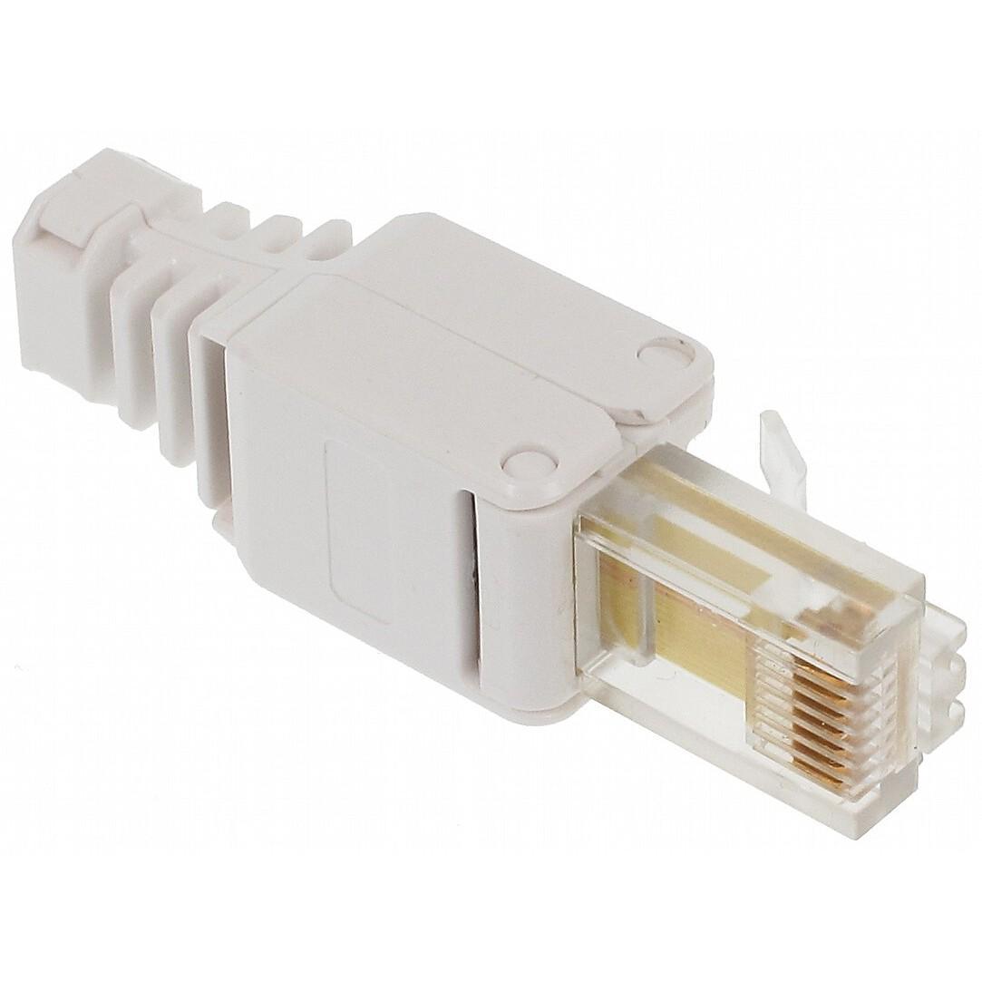 Plug Cat. 5/6 RJ45 Toolless con Copriconnettore INTELLINET - immagine 7