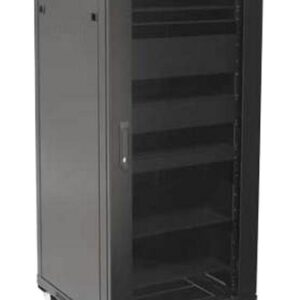 Armadio Rack 19'' 600x600 27U per Audio Video Nero TECHLY PROFESSIONAL