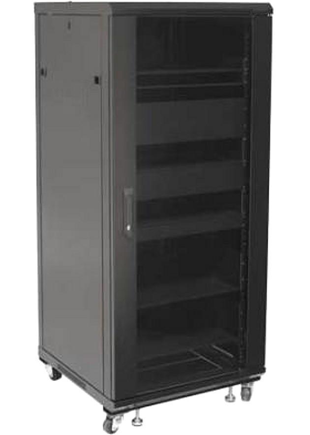 Armadio Rack 19'' 600x600 27U per Audio Video Nero TECHLY PROFESSIONAL