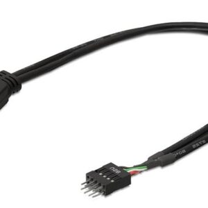Cavo Interno USB3.0 19 pin Femmina / USB2.0 8 pin Maschio 30cm DELOCK