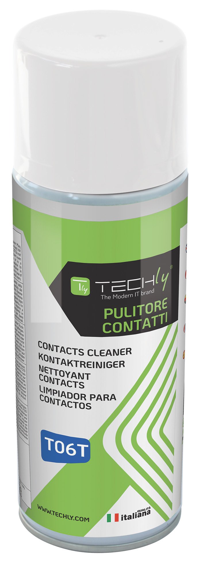 Pulitore Spray per Contatti Elettrici 200ml TECHLY