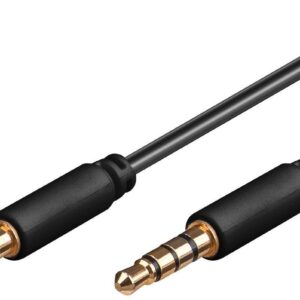 Cavo Audio 3,5 mm M/M iPhone, iPad, iPod 1 m GOOBAY