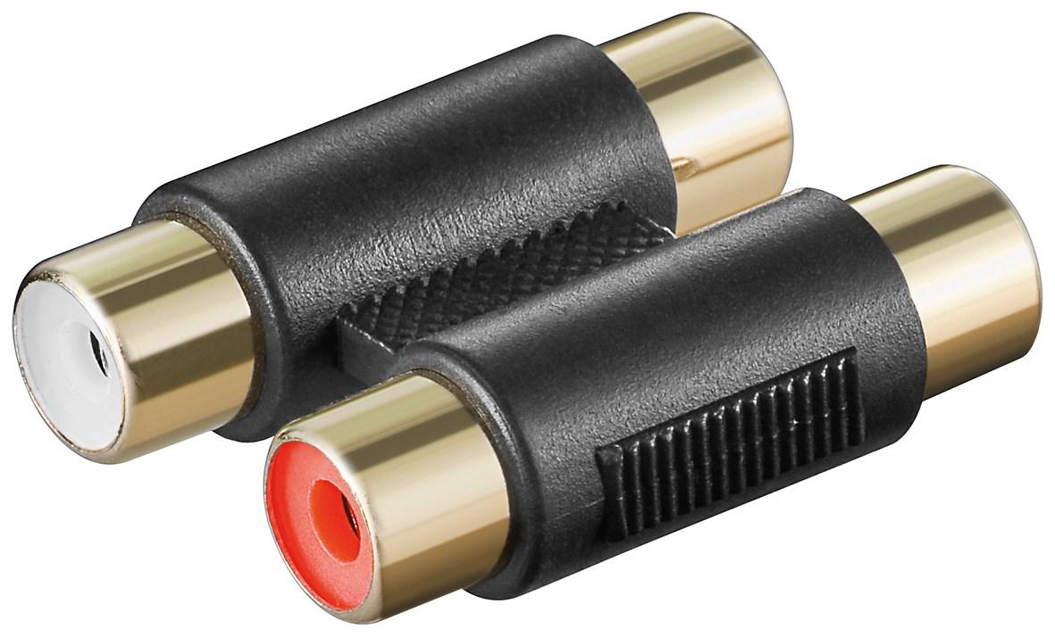 Adattatore Audio RCA doppio: connessione perfetta GOOBAY