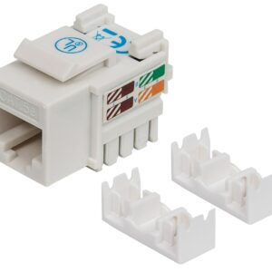 Keystone RJ45 Cat5e UTP Bianco: Frutto della connessione perfetta INTELLINET