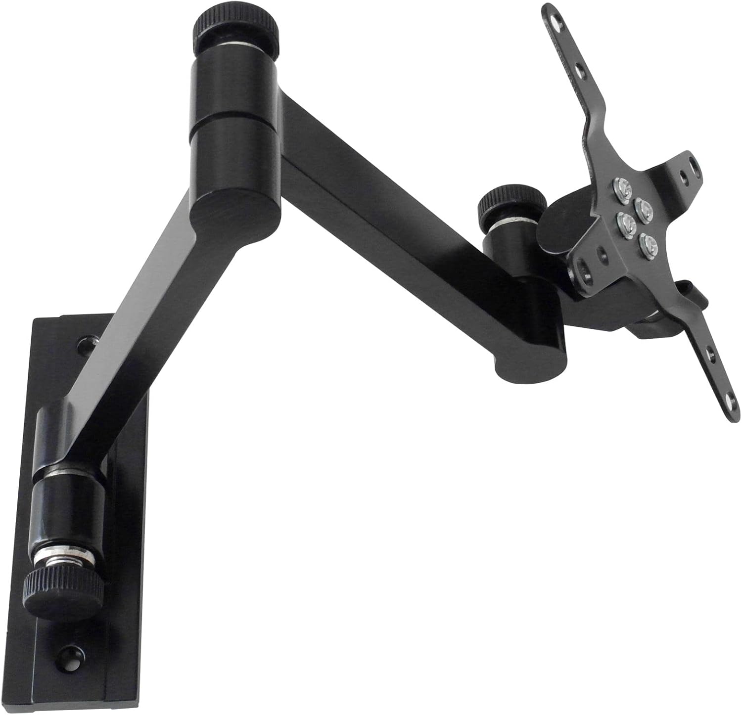 Supporto a muro per TV LED LCD 13-30'' inclinabile 3 snodi nero TECHLY - immagine 8