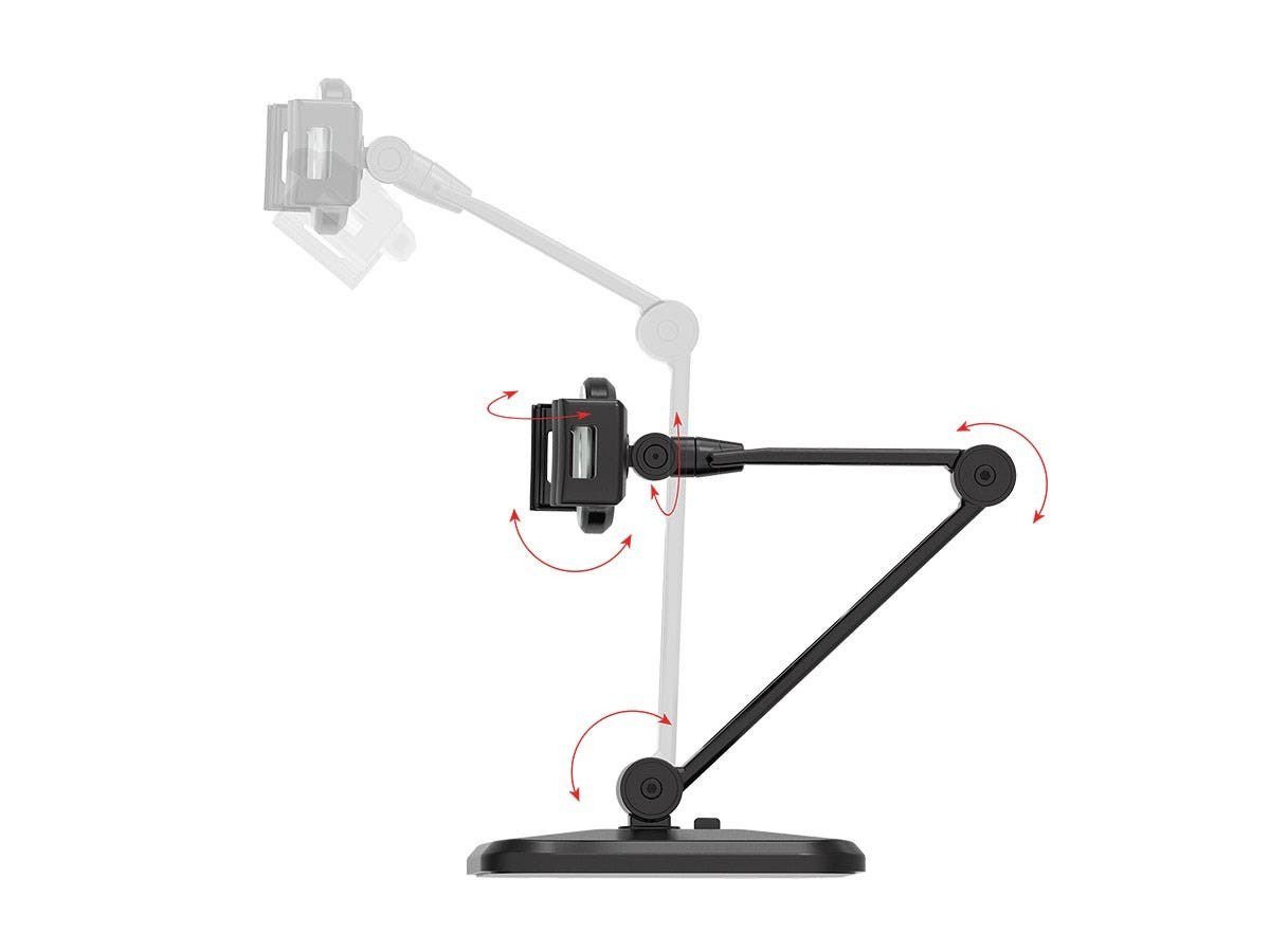 Supporto Estensibile per Tablet e i-Pad 4.7''-12.9'' da Scrivania e da Muro TECHLY - immagine 8