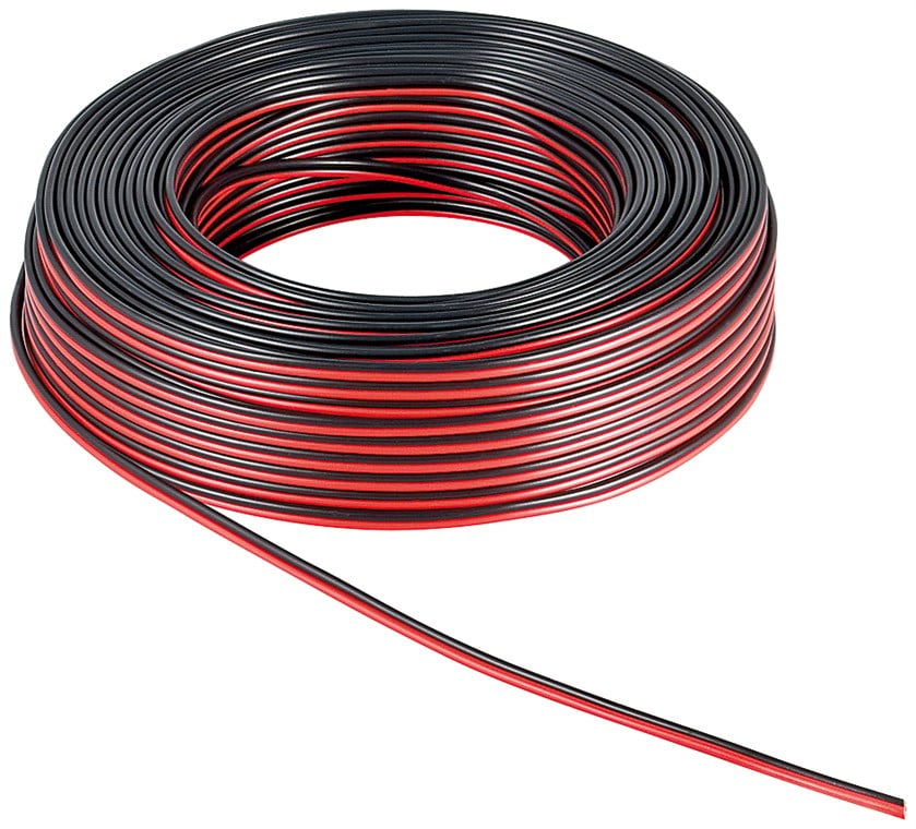 Cavo Audio Nero/Rosso 1,5 mm² - 100mt: ottima qualità per diffusori GOOBAY - immagine 8