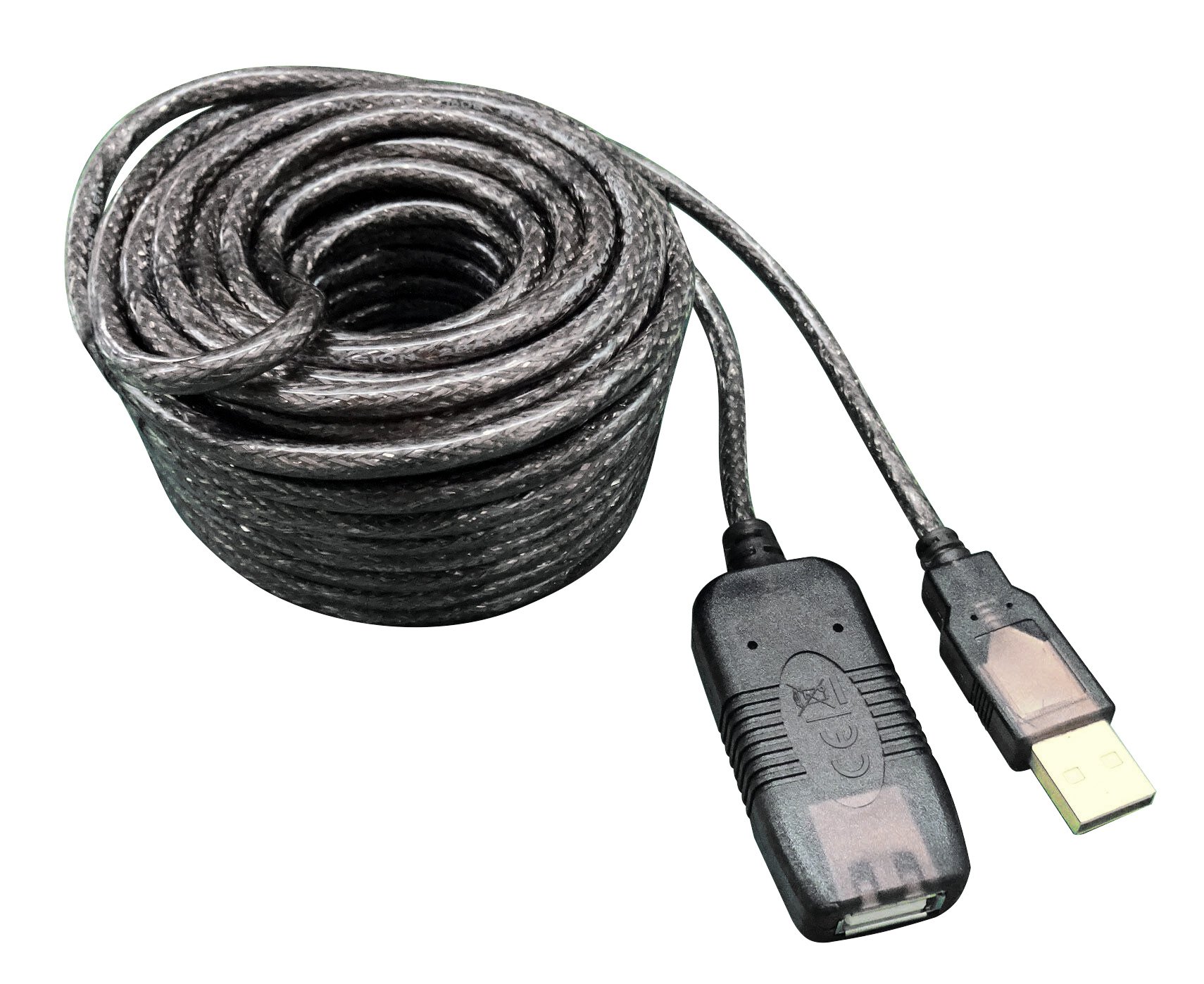 Cavo Prolunga Attivo Extender USB Hi Speed Estensore di Segnale 10m Nero TECHLY - immagine 8