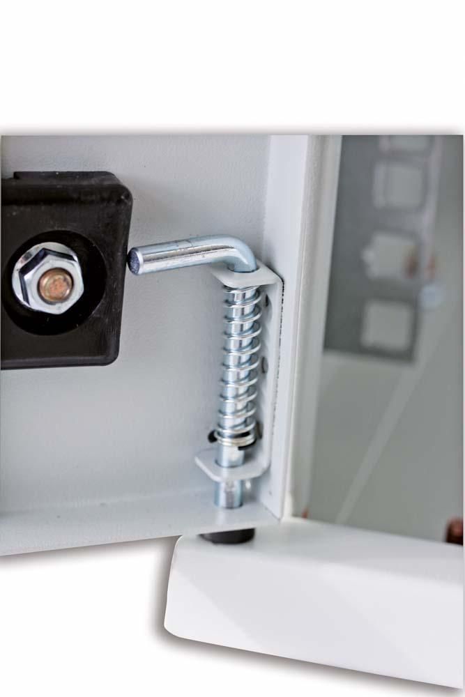 Armadio Rack 10'' a muro 9 unità Grigio prof. 300 mm TECHLY PROFESSIONAL - immagine 8