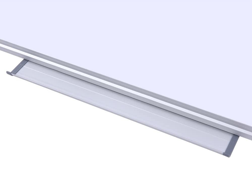 Lavagna Magnetica Laccata Bianca Cancellabile a Secco 60x90 cm TECHLY - immagine 8