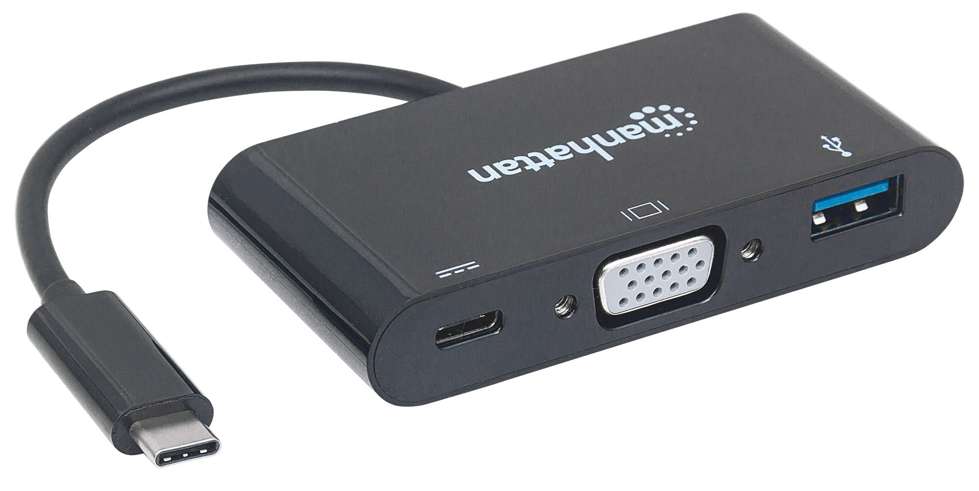 Adattatore Convertitore USB-C™ a VGA, USB-A, USB PD MANHATTAN - immagine 3