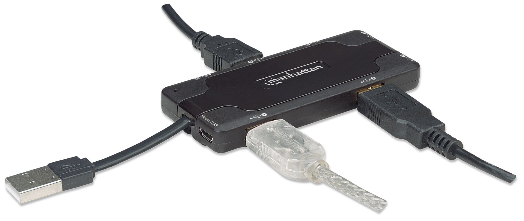 "Hub USB 2.0 Speedy 7 Porte" MANHATTAN - immagine 8