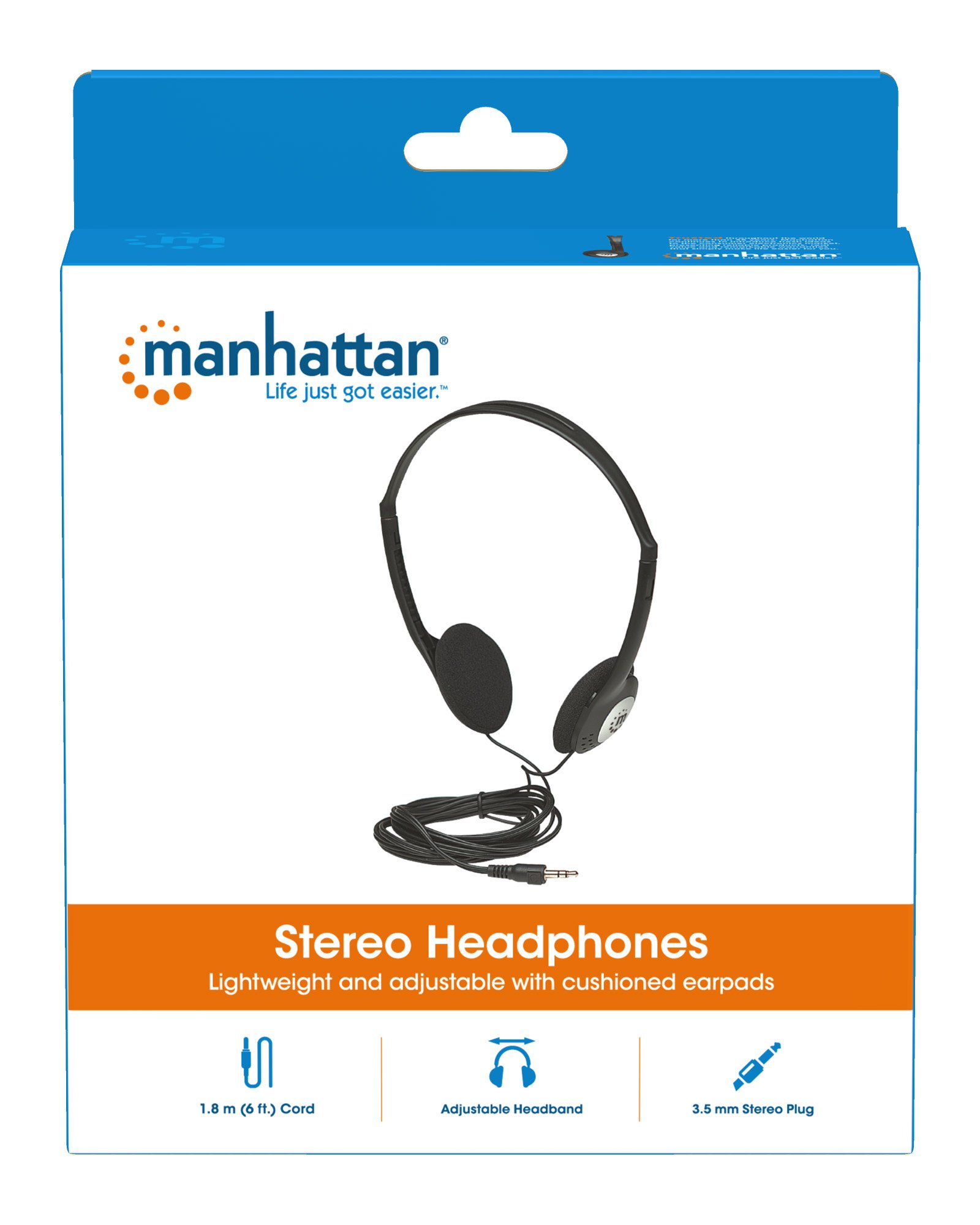 Cuffie Stereo Comfort: Auricolari Imbottiti MANHATTAN - immagine 8
