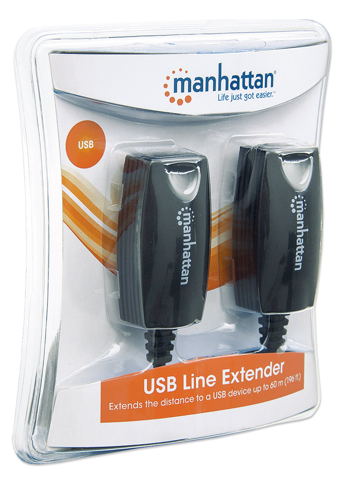 Extender USB Cat. 5E: amplifica il segnale fino a 60 metri! MANHATTAN - immagine 8