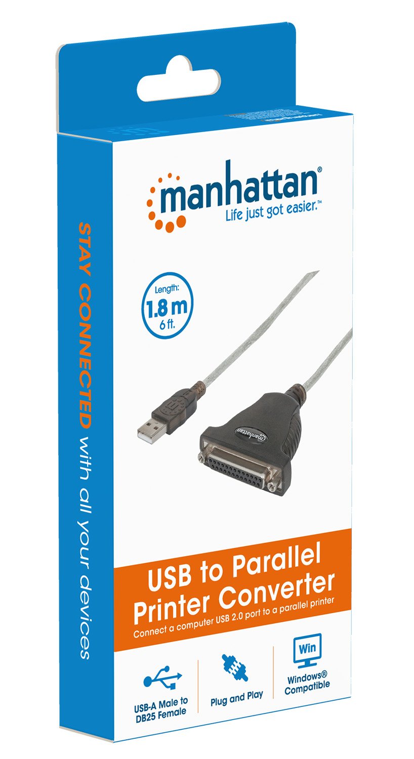 "USB to DB25 Printer Converter" MANHATTAN - immagine 8