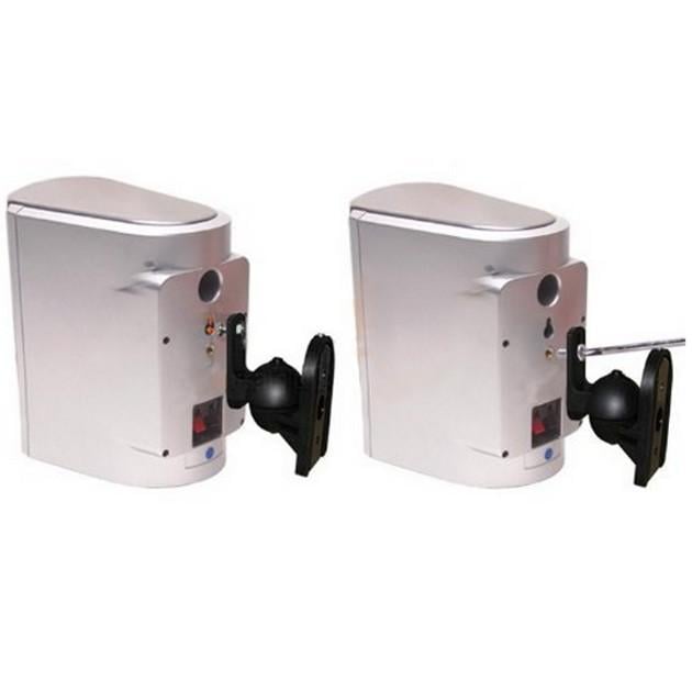 Coppia Staffe Speakers a Parete Universali Regolabili TECHLY - immagine 8