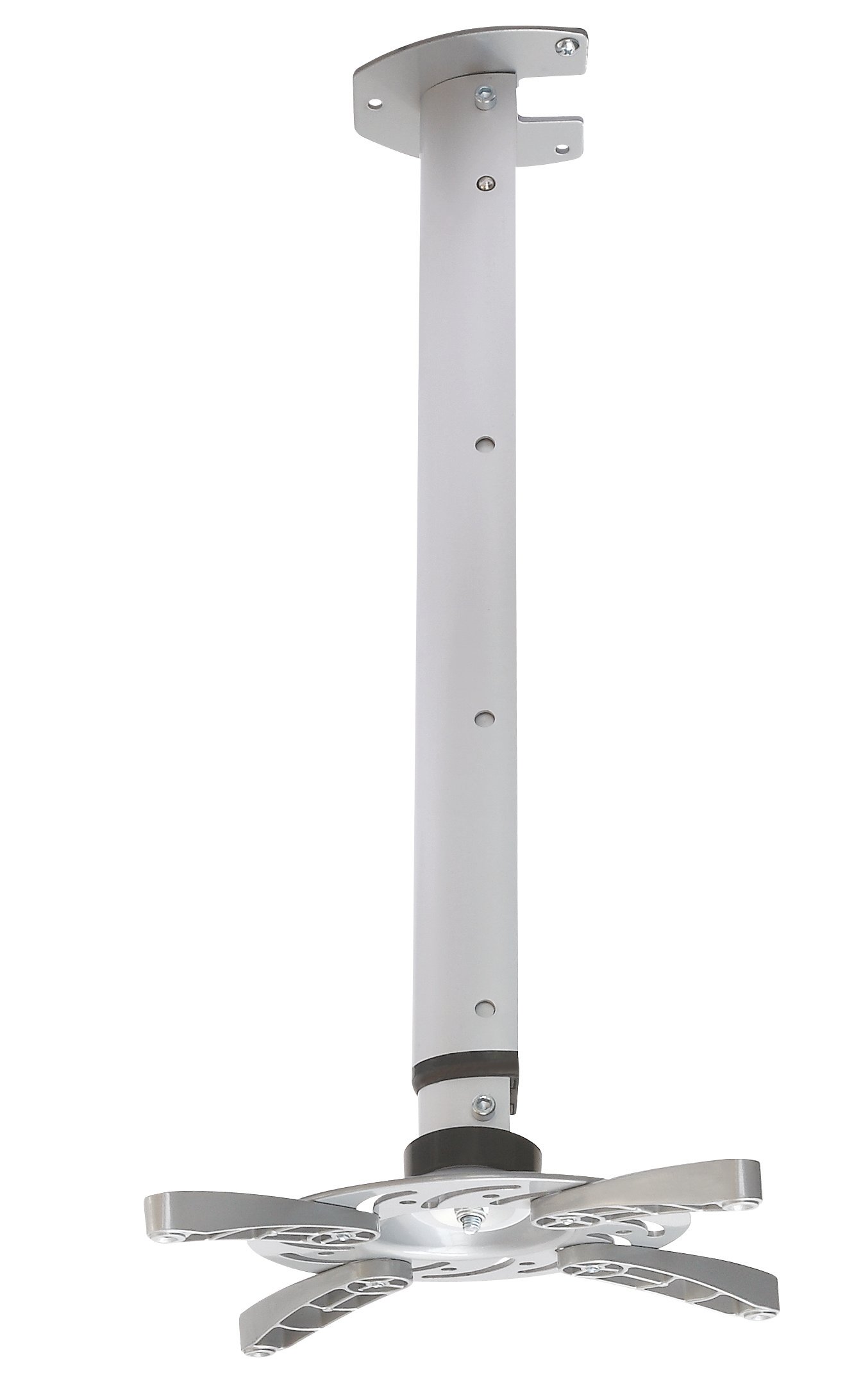 Supporto a Soffitto per Proiettori Estensione 60-102 cm Silver TECHLY - immagine 7