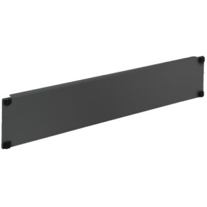Pannello Cieco Toolless 4 Clip per Armadi Rack 19'' 2U Nero INTELLINET