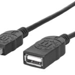 Cavo USB 2.0 3 metri: massima velocità MANHATTAN