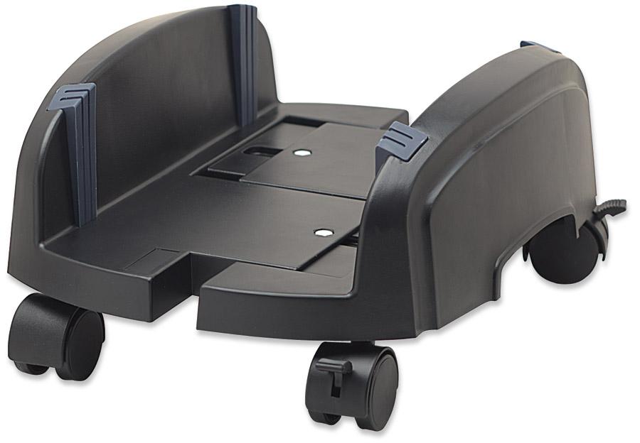 Supporto PC Nero Regolabile in Plastica HIPS MANHATTAN