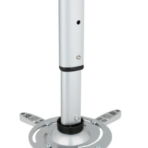 Supporto a Soffitto per Proiettori Estensione 30-37 cm Silver TECHLY