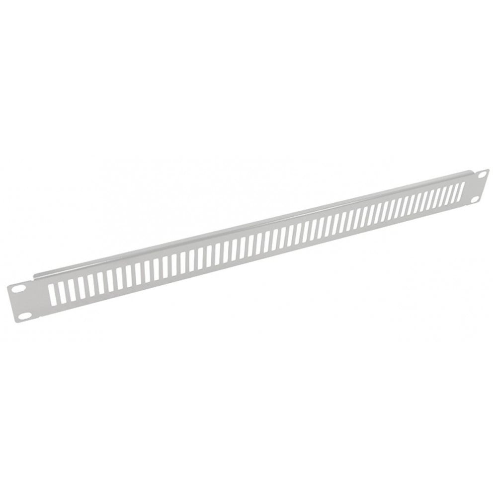 Pannello Chiusura Ventilato Grigio - 1 unità TECHLY PROFESSIONAL