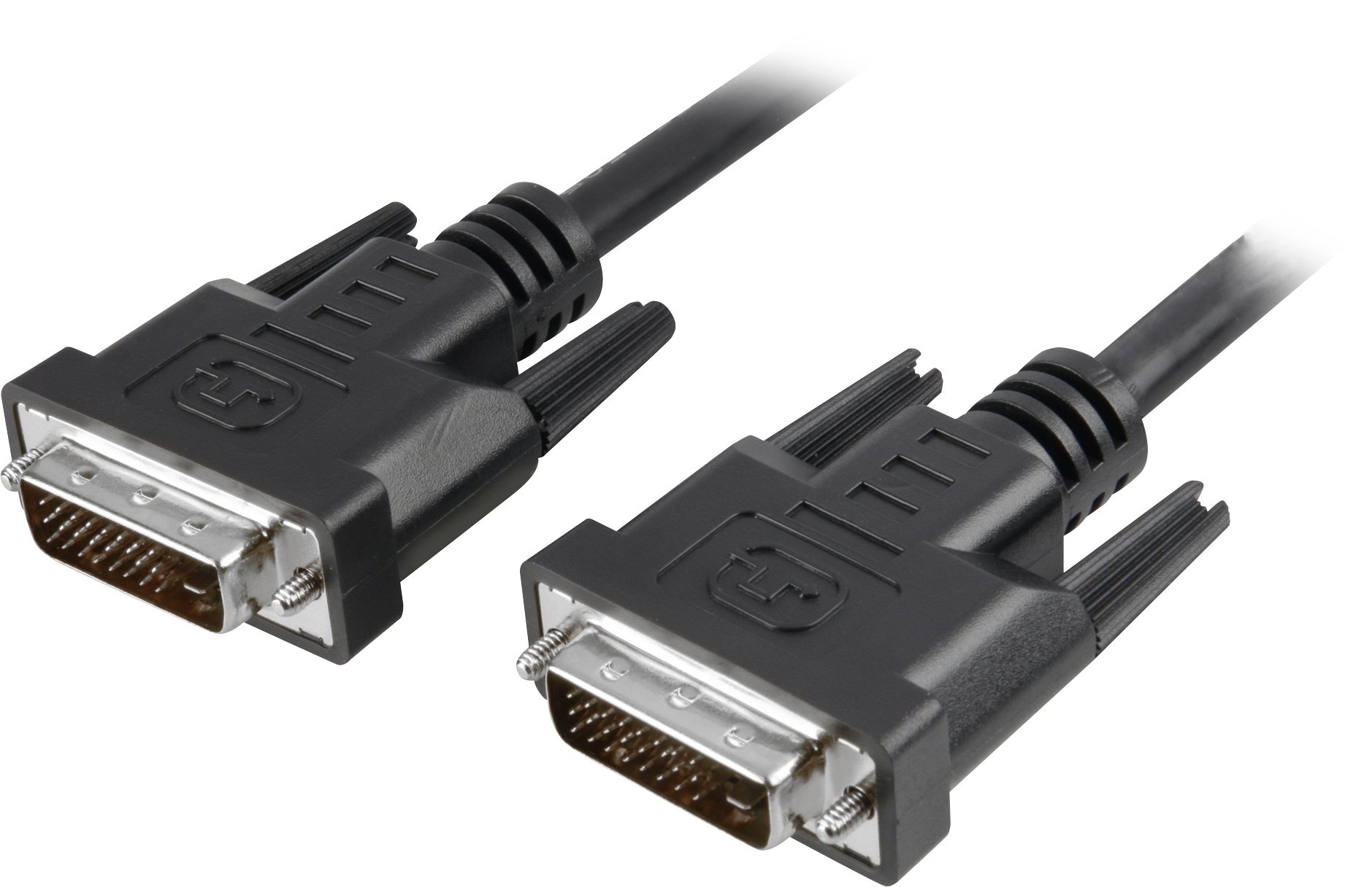 Cavo Monitor DVI Analogico digitale M/M Dual Link 1,8 mt (DVI-I) TECHLY