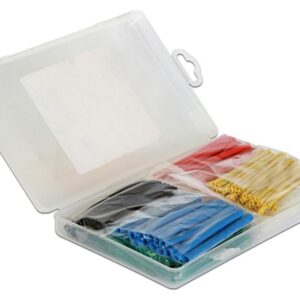 Kit 230 Tubi Colorati Guaina Termorestringente per Isolamento Cavi DELOCK