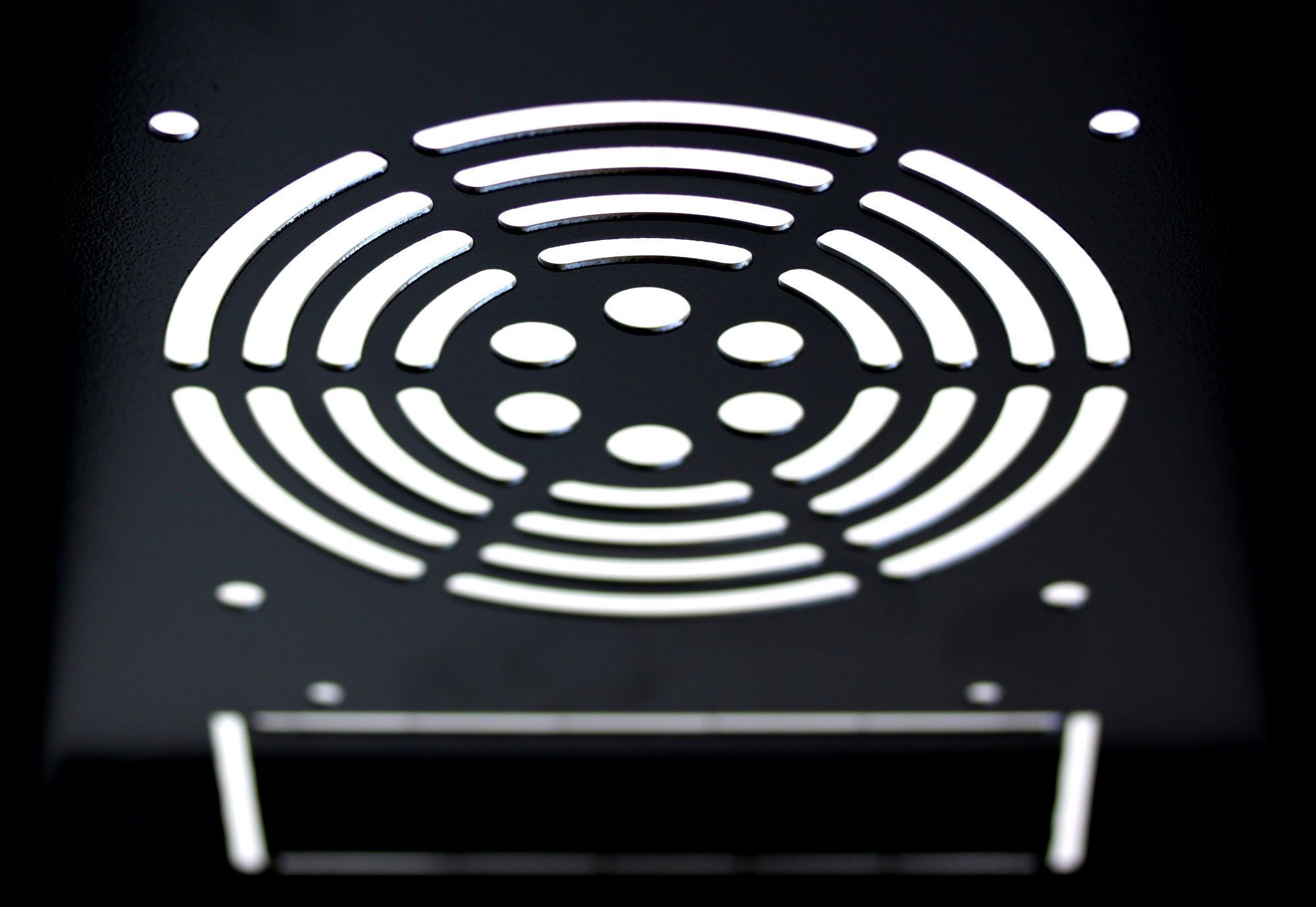 Armadio Rack 10'' a muro 6 unità Nero TECHLY PROFESSIONAL - immagine 8