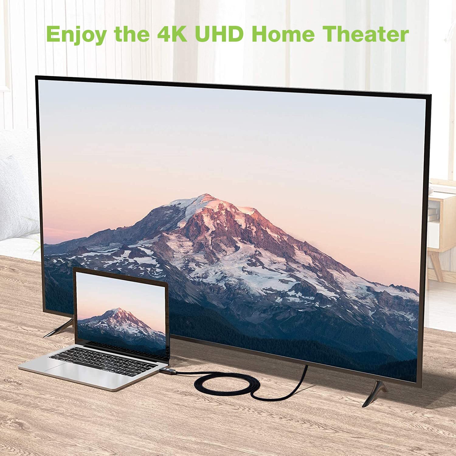 Cavo Convertitore da DisplayPort 1.2 a HDMI 4K 1m TECHLY - immagine 9