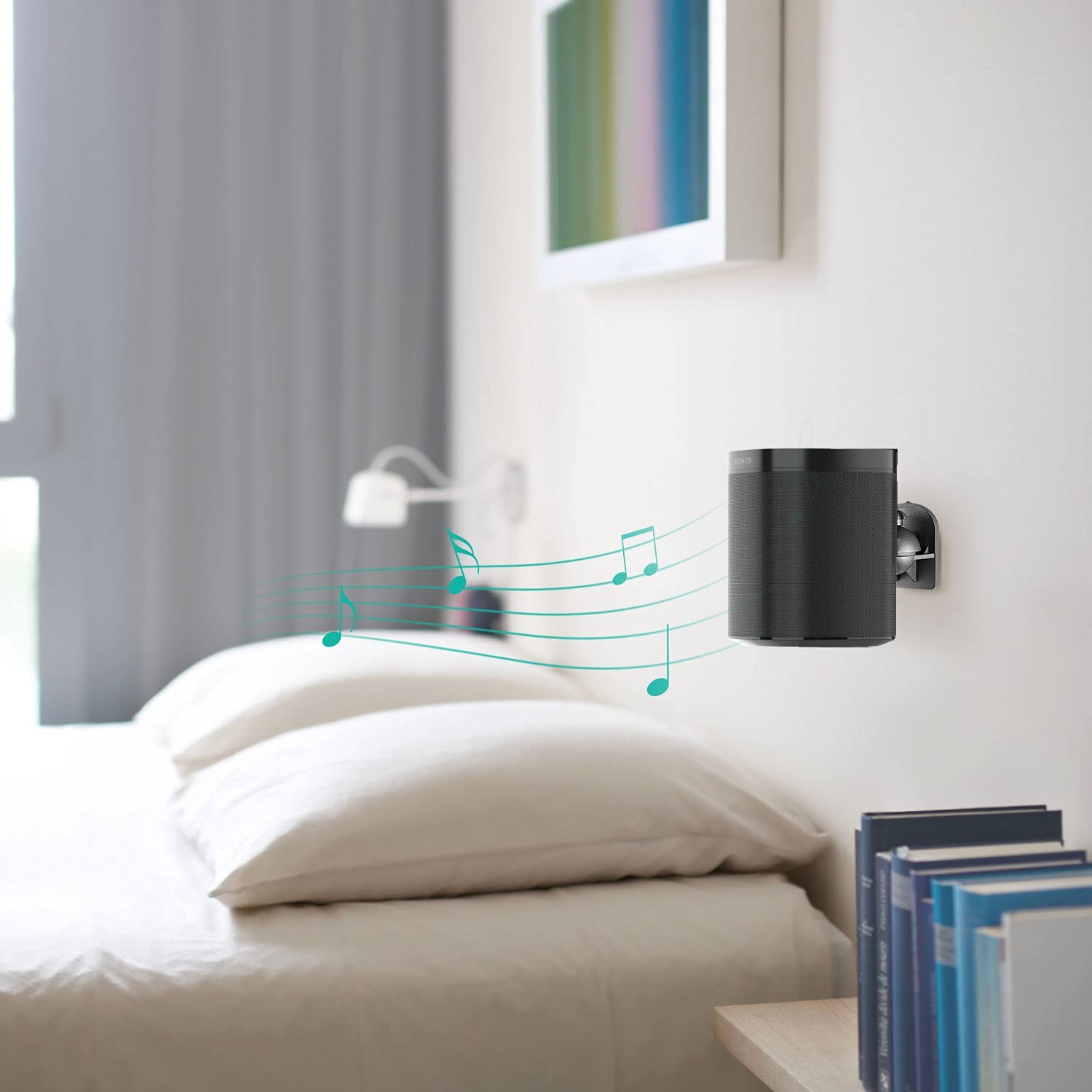 Coppia Staffe Speakers a Parete Universali Regolabili TECHLY - immagine 10