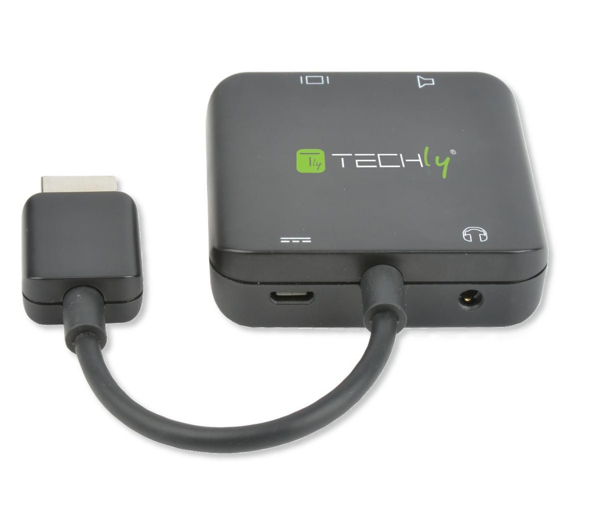 Estrattore Audio HDMI Stereo/Canale Audio 5.1 4K 3D TECHLY - immagine 8