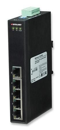 Switch Ethernet Industriale Slim 5 Porte - IES-1050A Fast INTELLINET - immagine 2