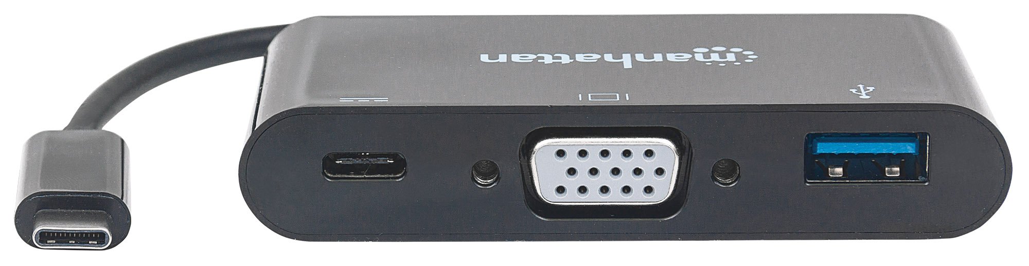Adattatore Convertitore USB-C™ a VGA, USB-A, USB PD MANHATTAN - immagine 4