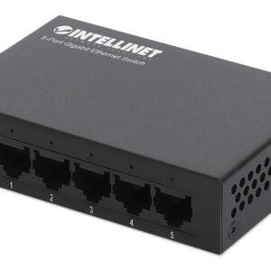 Switch Gigabit 5 porte: connessione veloce per il tuo desktop INTELLINET