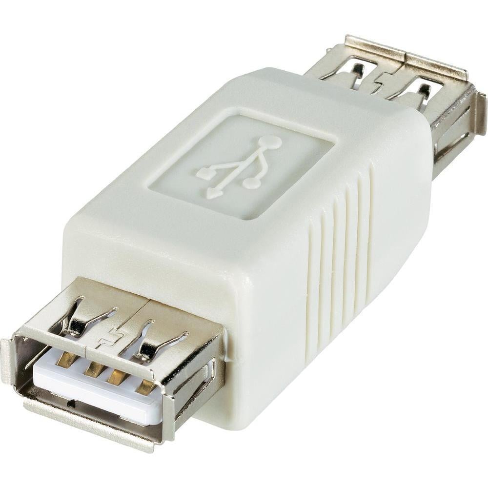 Adattatore USB-A Femmina Bianco MANHATTAN