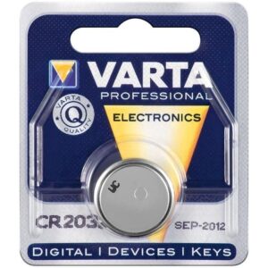 Batteria a bottone Litio CR2032 (blister 1 pz) VARTA