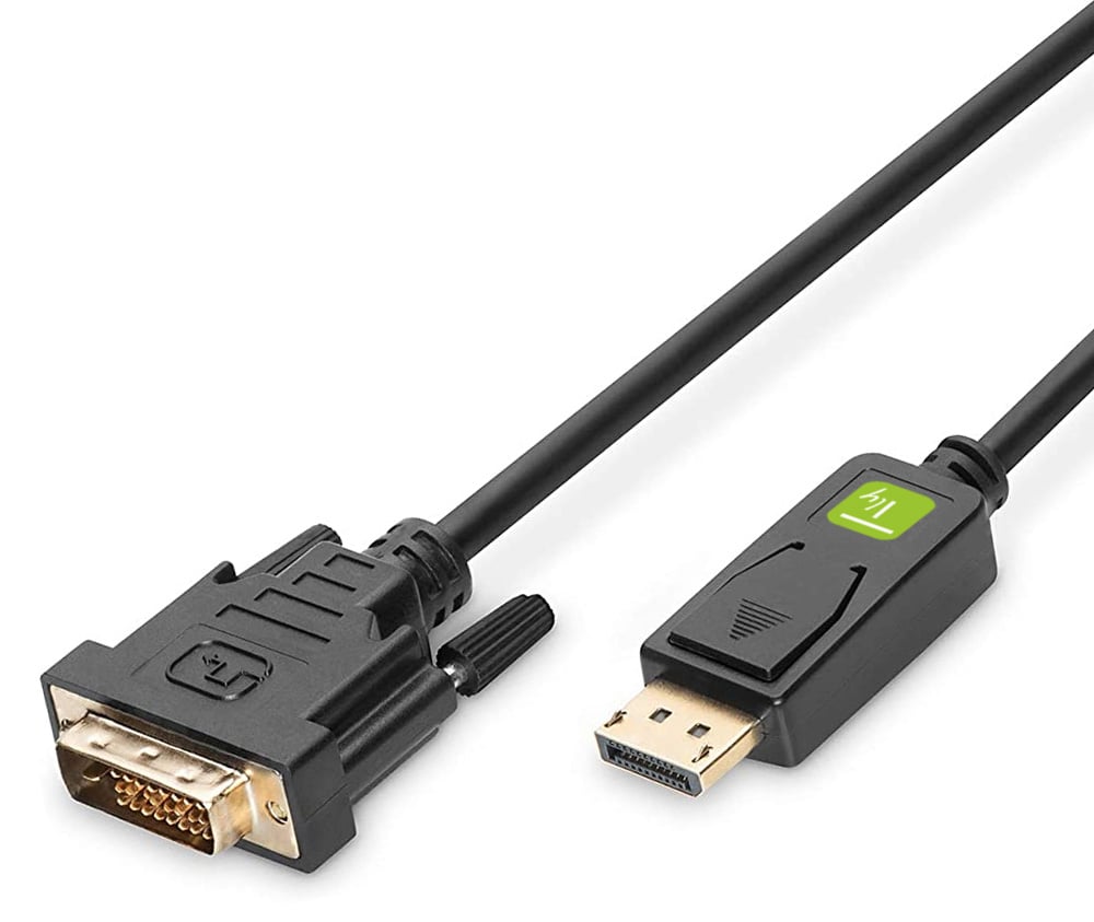 Cavo DisplayPort-DVI 2m: connessione perfetta per il monitor TECHLY