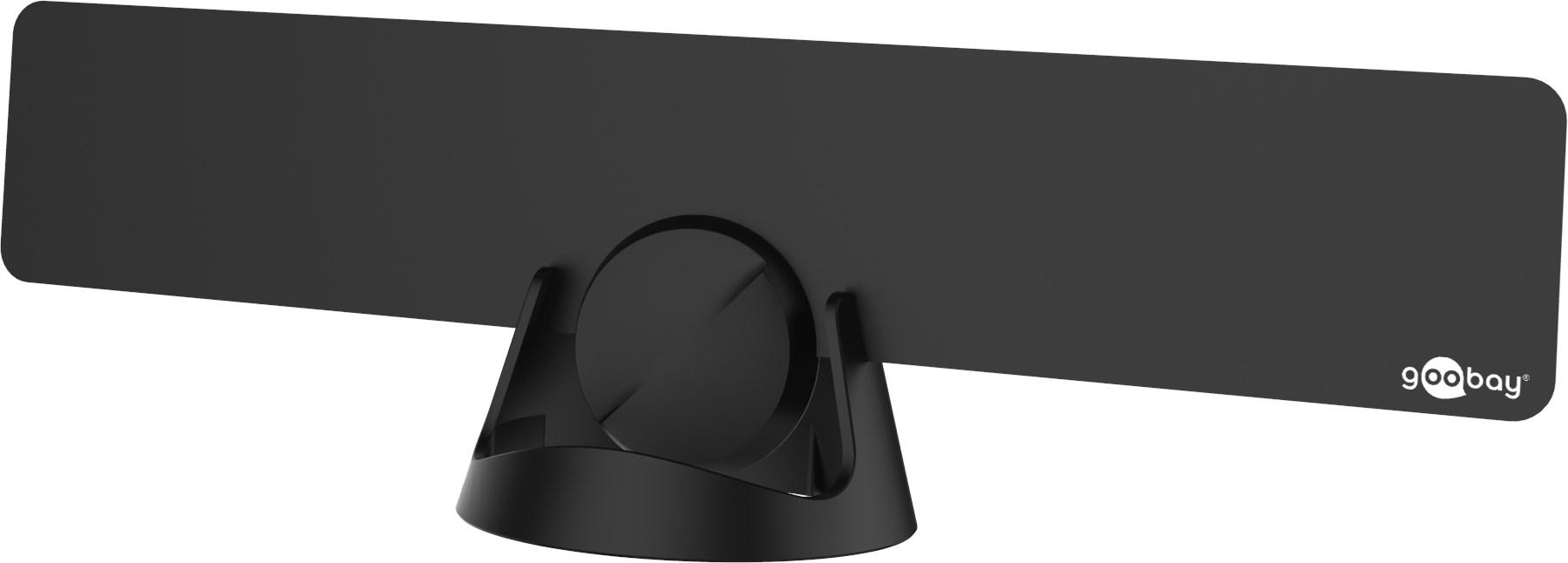 Antenna Amplificata Full HD DVB-T Ultrapiatta da Interno GOOBAY