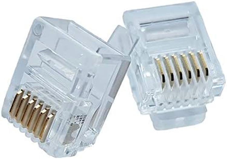 Plug Telefonico RJ12 6P6C INTELLINET