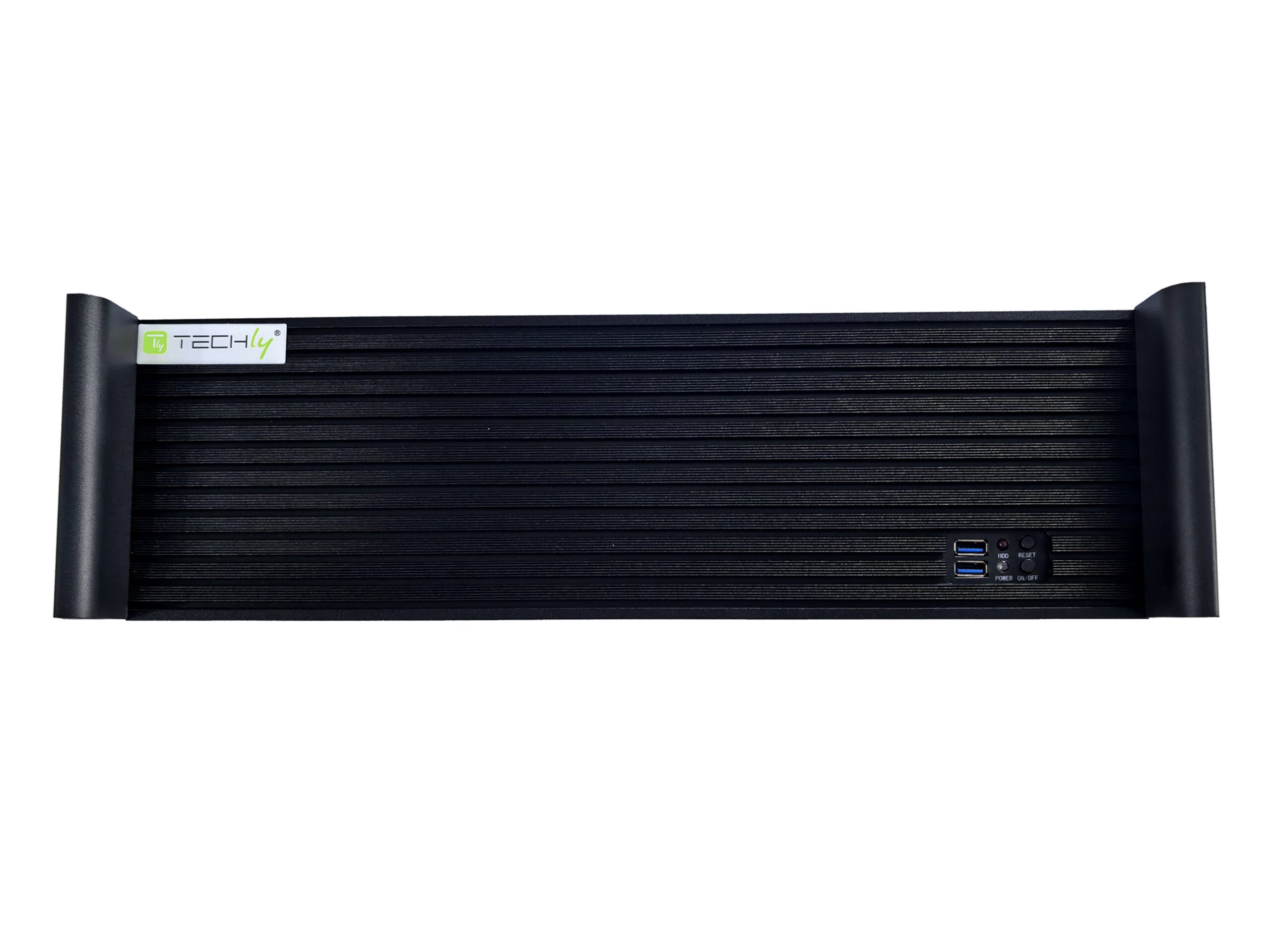 Chassis Industriale Rack 19'' 3U Nero Ultra Compact TECHLY