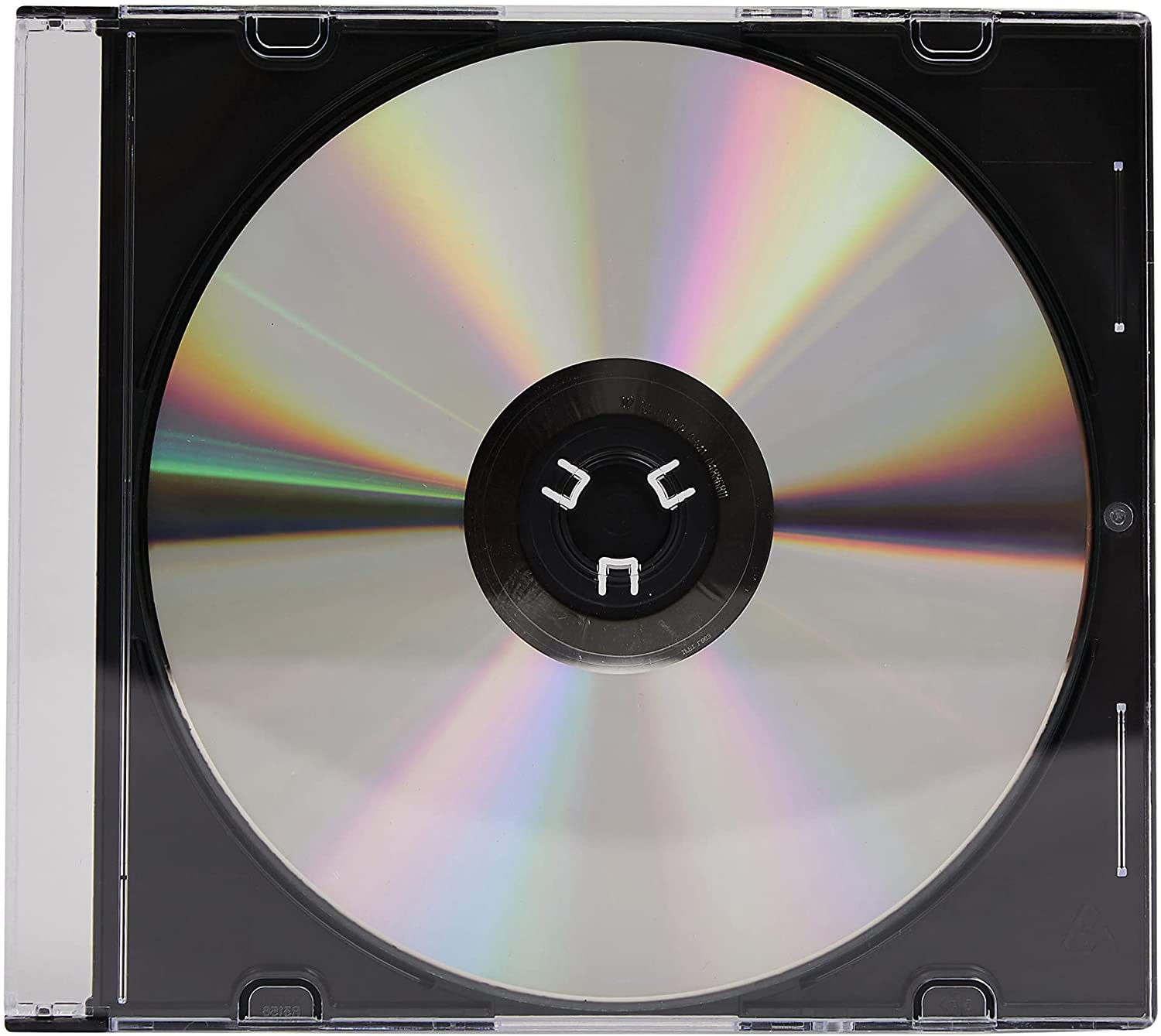 Porta CD Nero Slim: pratico e elegante MANHATTAN
